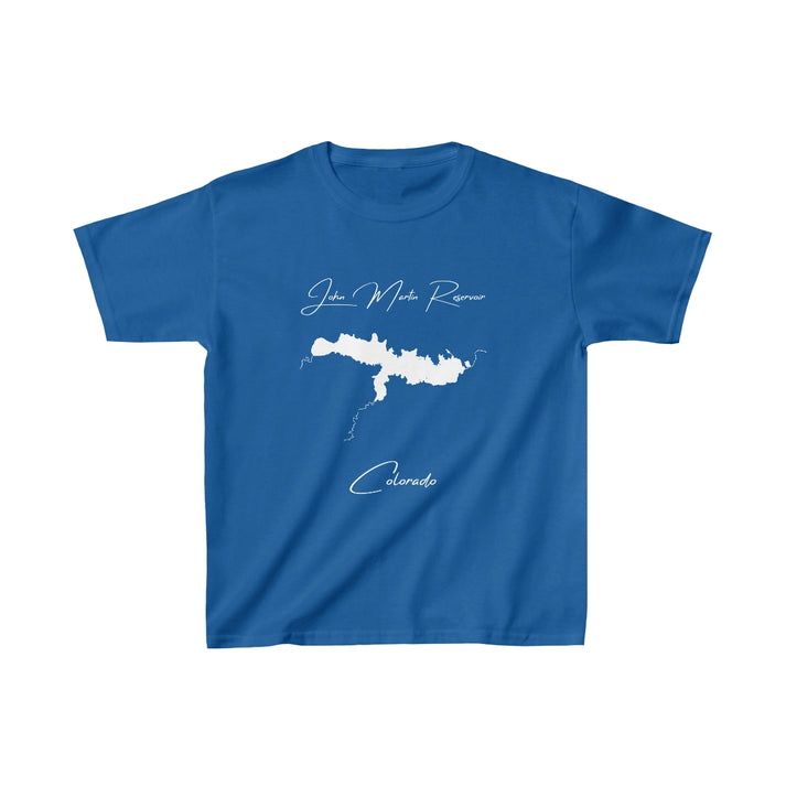 Colorado  John  Martin  Reservoir  Youth  T-shirt  front  position  view  from  front  royal.webp