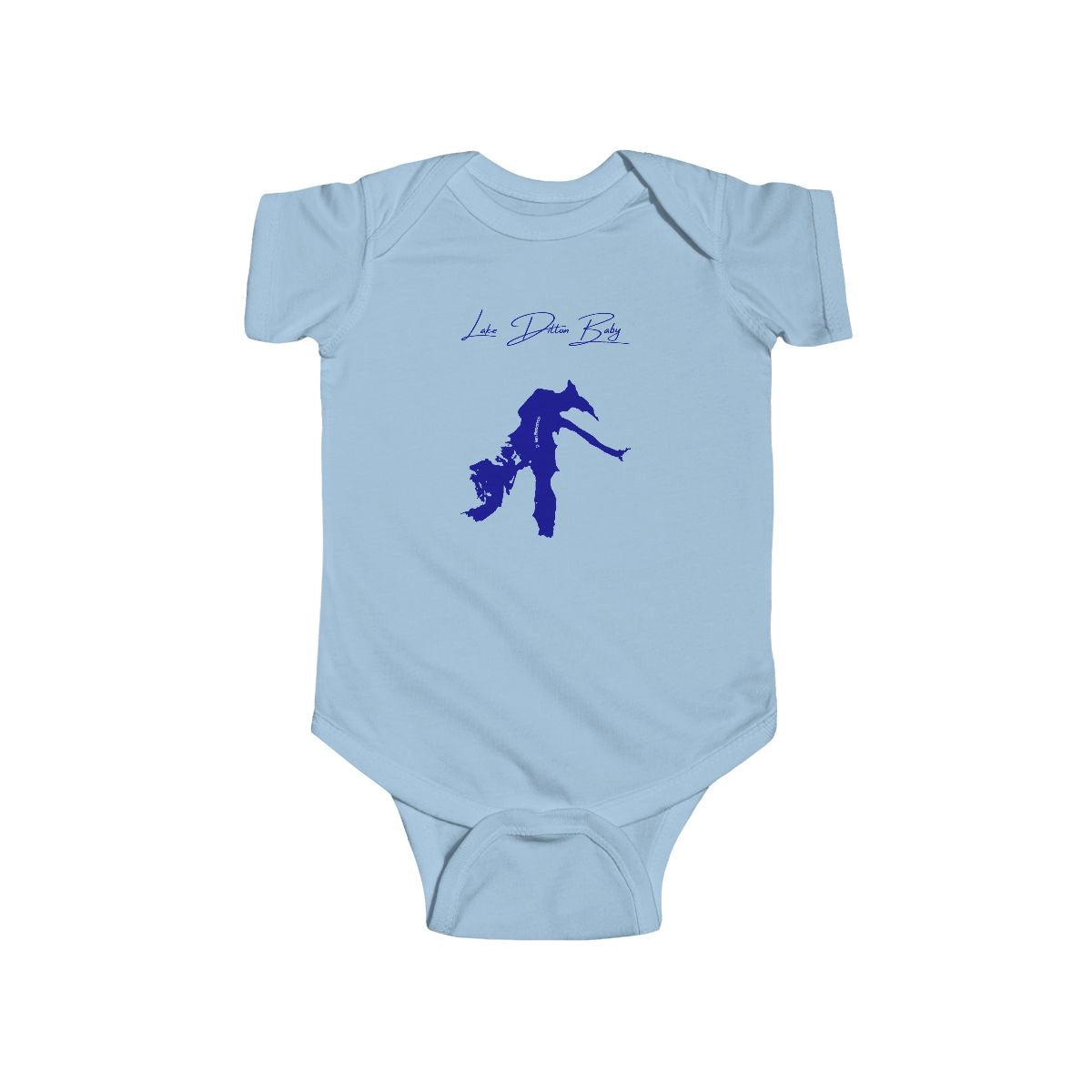 Colorado  Lake  Dillon  Onesie  front  position  view  from  front  light  blue.webp