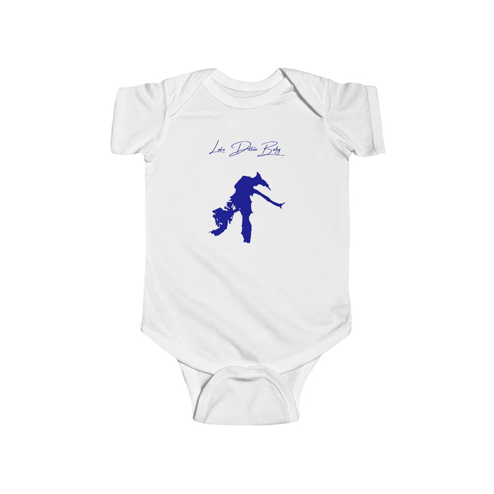 Colorado  Lake  Dillon  Onesie  front  position  view  from  front  white.webp