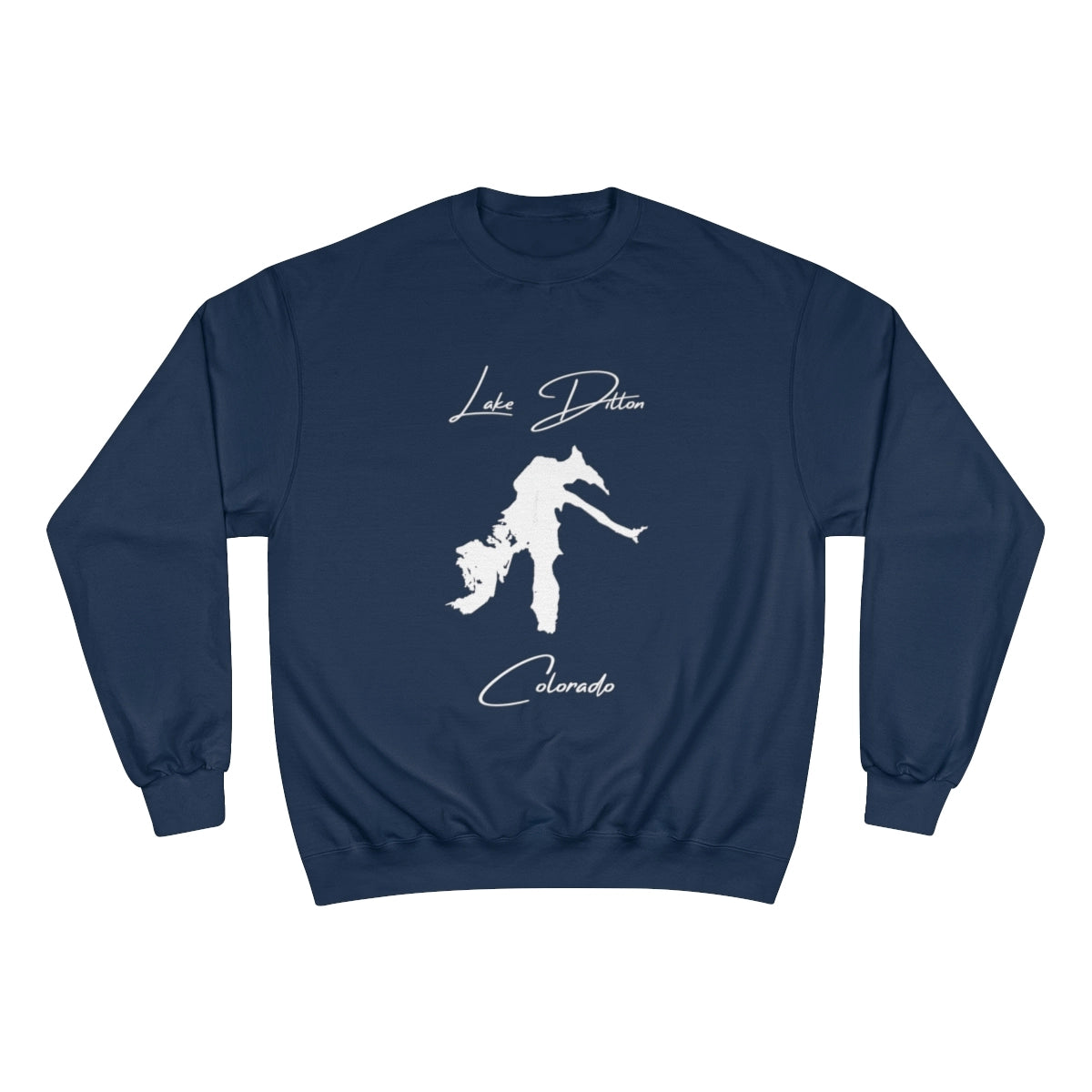 Colorado  Lake  Dillon  Sweatshirt  front  position  view  from  front  navy.webp