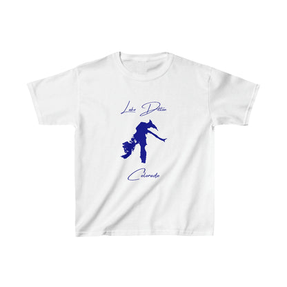 Colorado  Lake  Dillon  Youth  T-shirt  front  position  view  from  front  white.webp