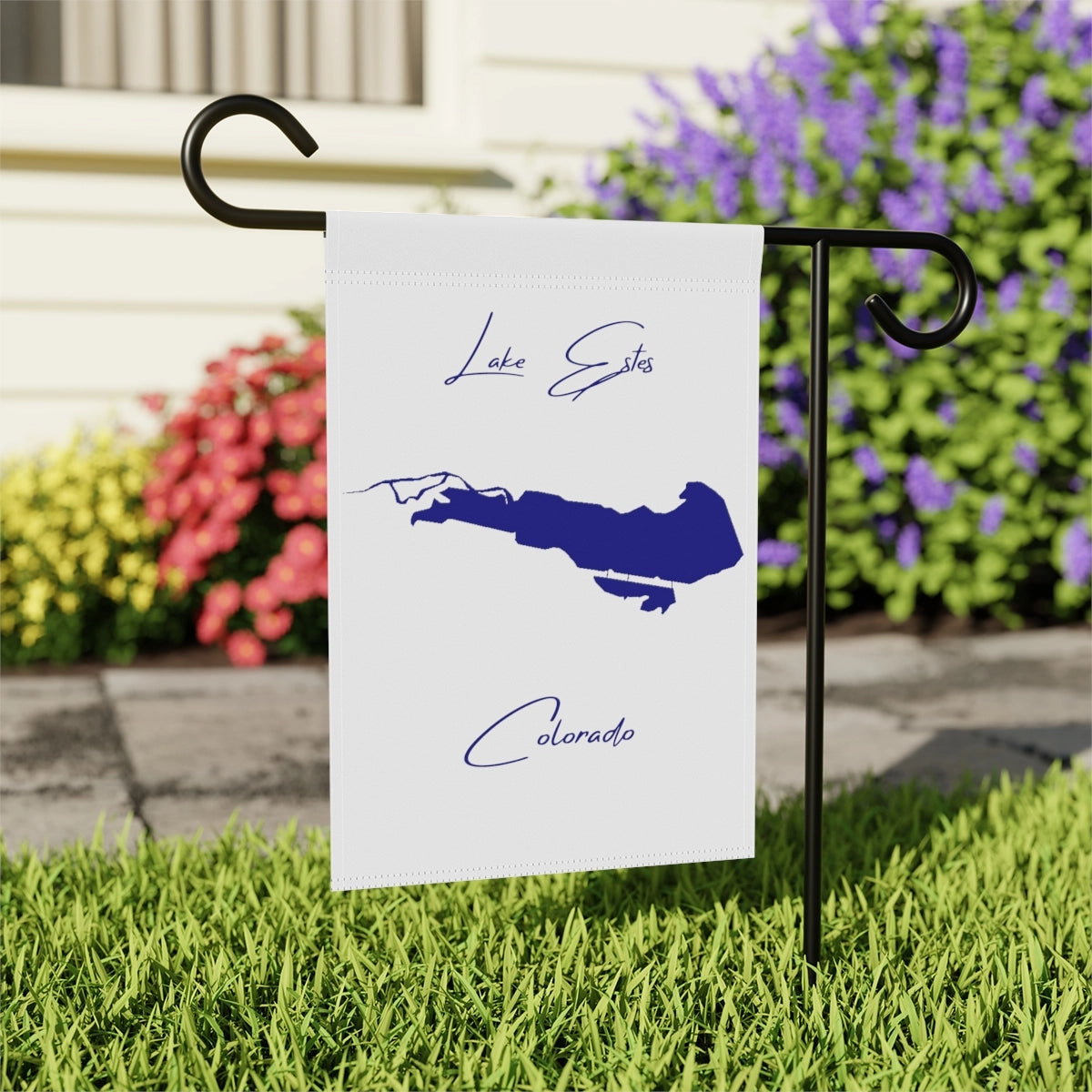 Colorado  Lake  Estes  Garden  Banner  other  position  view  from  context-2  12''  x  18''.webp