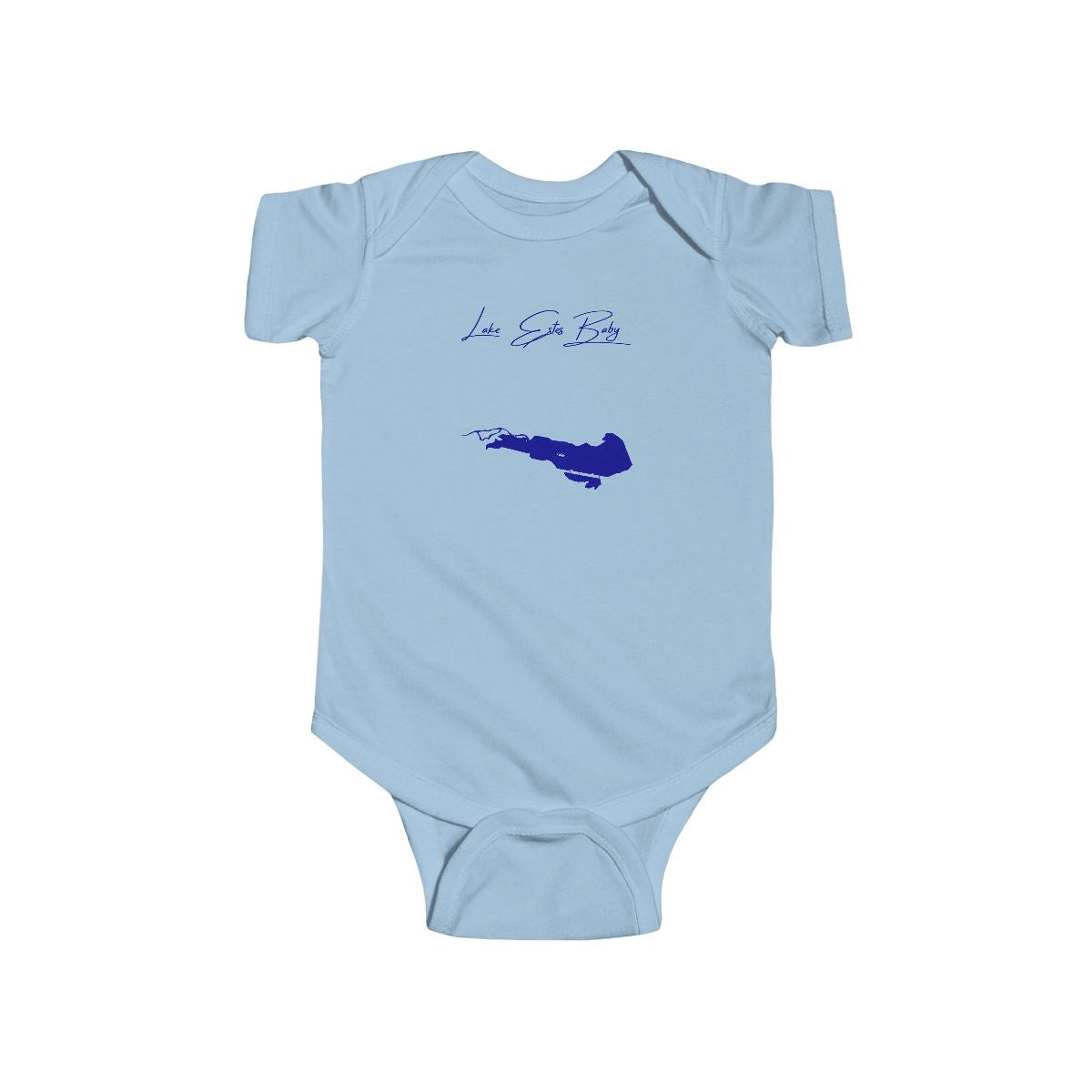 Colorado  Lake  Estes  Onesie  front  position  view  from  front  light  blue.webp