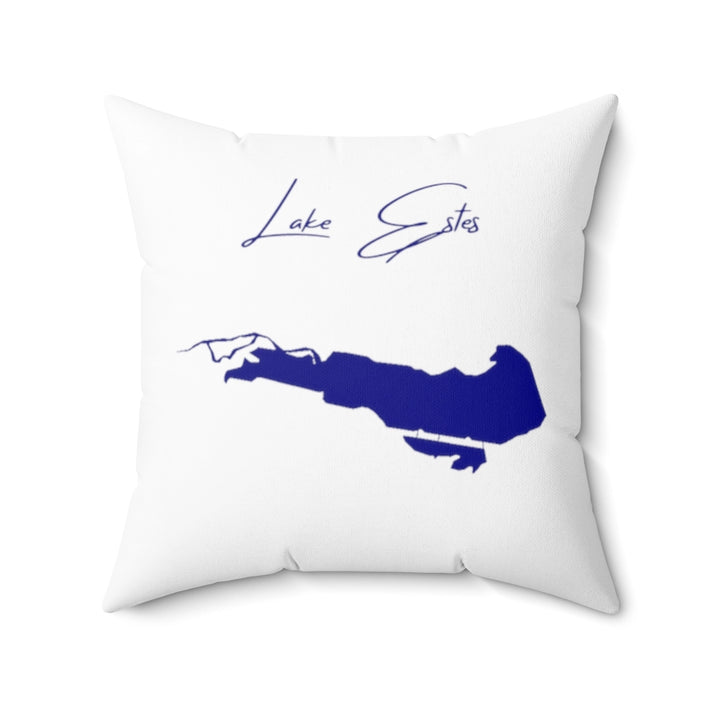 Colorado  Lake  Estes  Pillow  front  position  view  from  back  20  x  20.webp