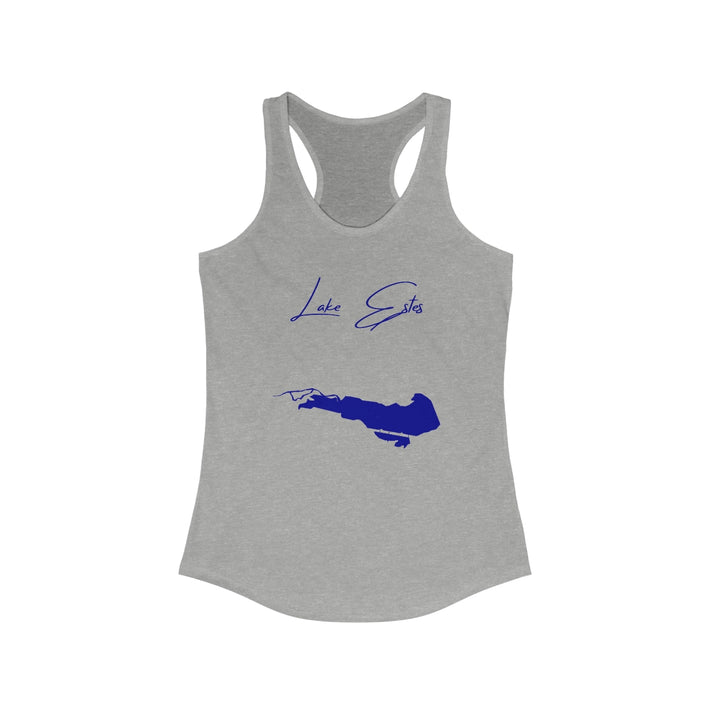 Colorado  Lake  Estes  Racerback-Tank  front  position  view  from  front  heather  grey.webp