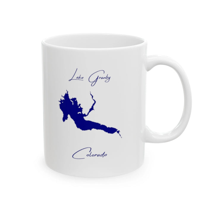 Colorado  Lake  Granby  Ceramic  Mug  other  position  view  from  right  11oz.webp