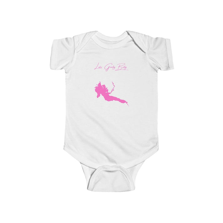 Colorado  Lake  Granby  Onesie  front  position  view  from  front  white.webp