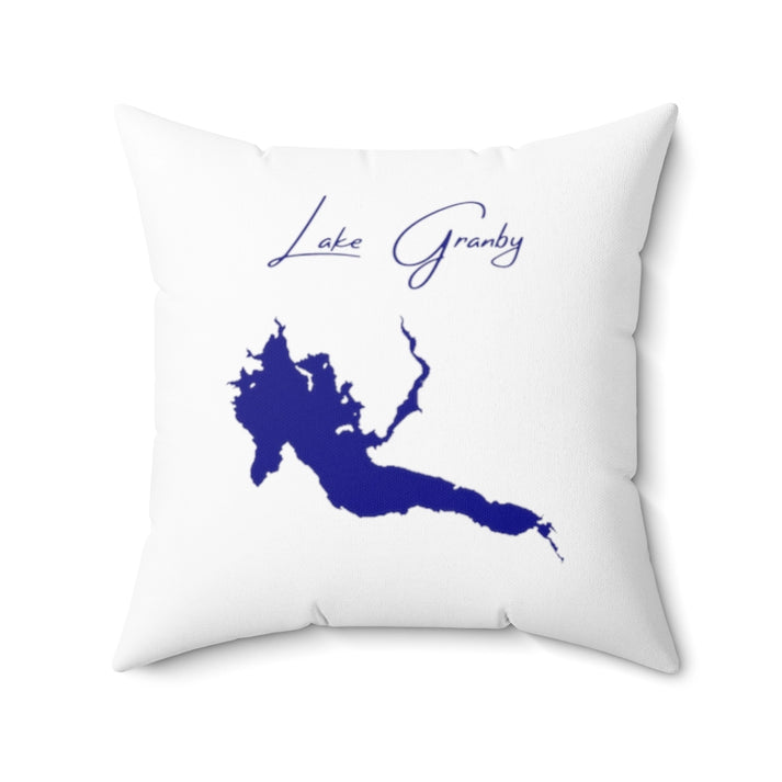 Colorado  Lake  Granby  Pillow  front  position  view  from  back  20  x  20.webp