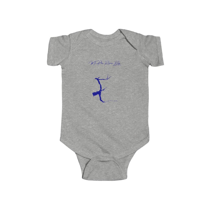 Colorado  McPhee  Reservoir  Onesie  front  position  view  from  front  heather.webp