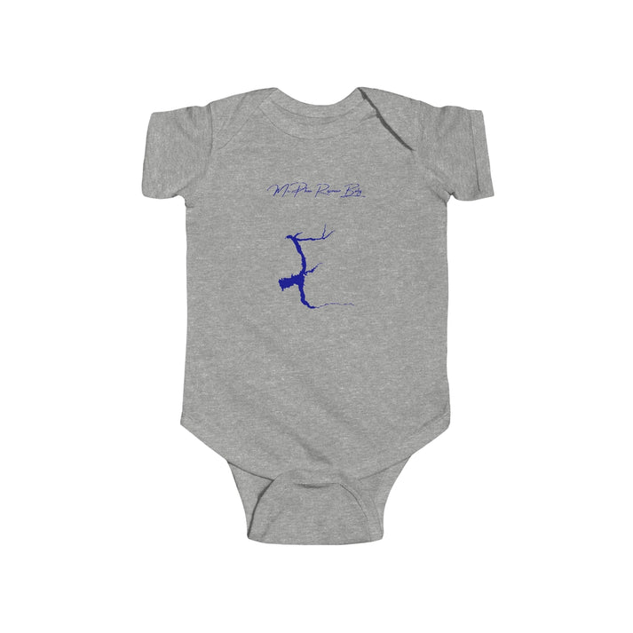 Colorado  McPhee  Reservoir  Onesie  front  position  view  from  front  heather.webp
