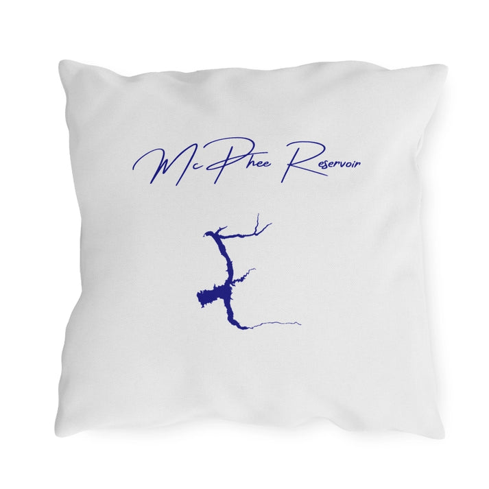 Colorado  McPhee  Reservoir  Outdoor  Pillow  back  position  view  from  back  18  x  18.webp