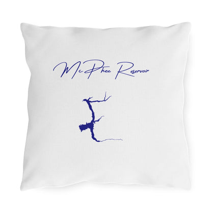 Colorado  McPhee  Reservoir  Outdoor  Pillow  front  position  view  from  front  16  x  16.webp