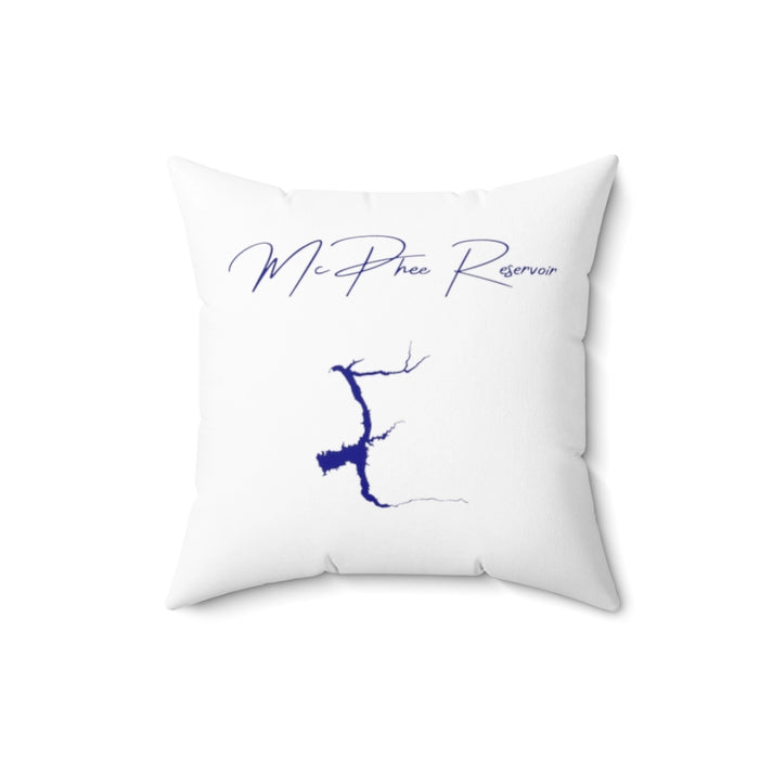 Colorado  McPhee  Reservoir  Pillow  front  position  view  from  back  16  x  16.webp