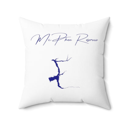 Colorado  McPhee  Reservoir  Pillow  front  position  view  from  back  20  x  20.webp