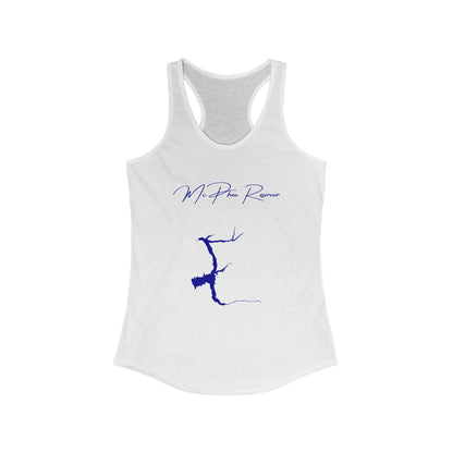 Colorado  McPhee  Reservoir  Racerback-Tank  front  position  view  from  front  solid  white.webp