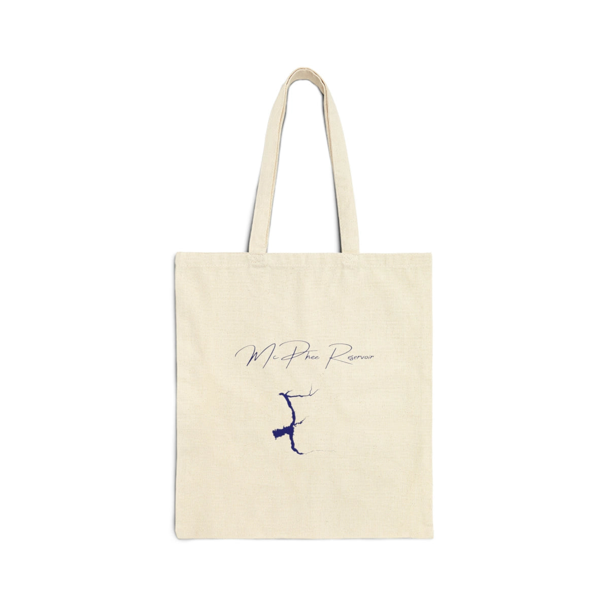 Colorado  McPhee  Reservoir  Tote  Bag  back  position  view  from  back  15  x  16.webp