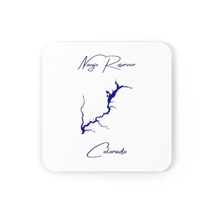 Colorado  Navajo  Reservoir  Coaster  Set  front  position  view  from  front  3.75  x  3.75.webp