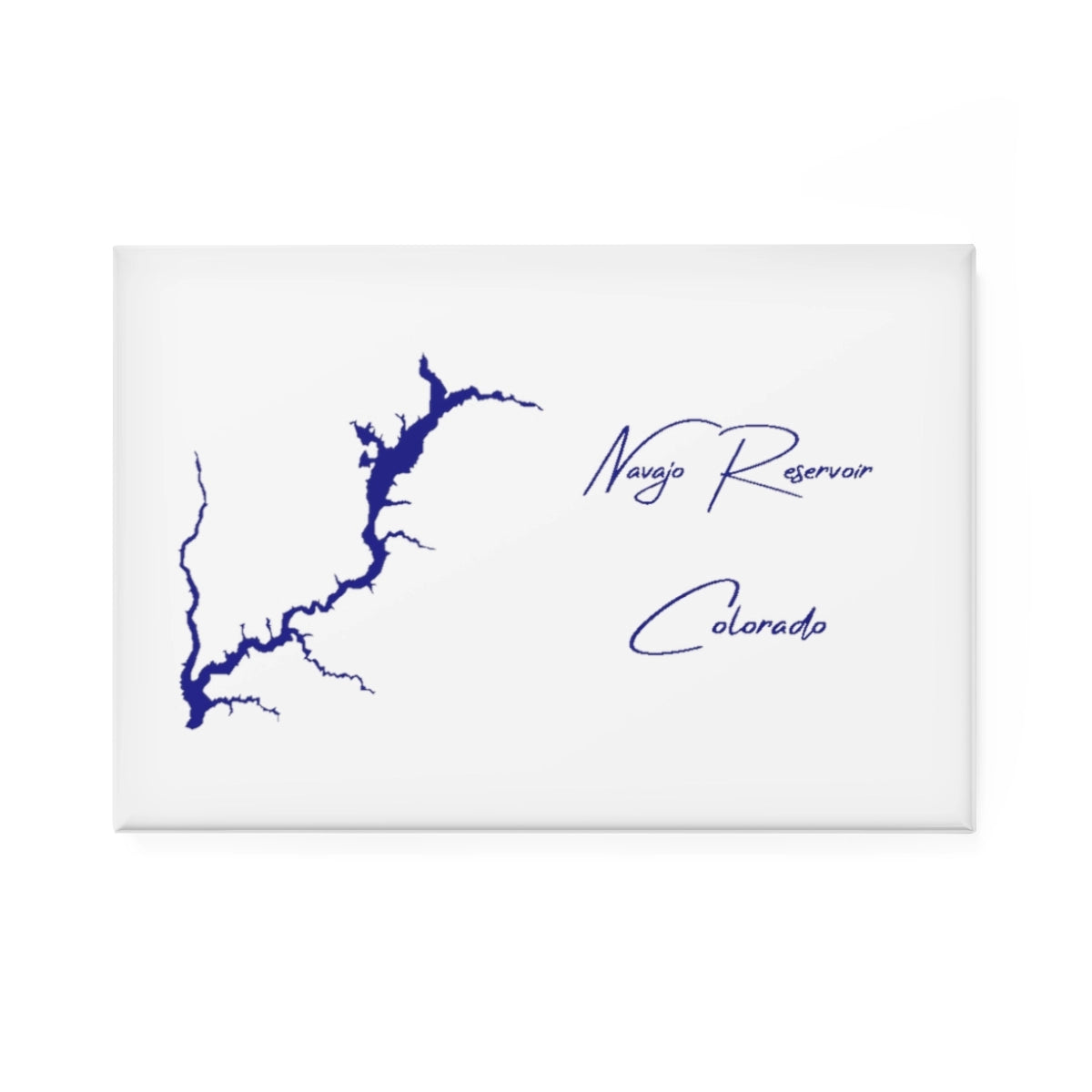 Colorado  Navajo  Reservoir  Magnet  front  position  view  from  front  2  x  3.webp
