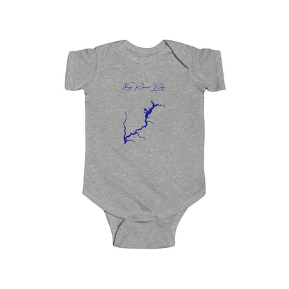 Colorado  Navajo  Reservoir  Onesie  front  position  view  from  front  heather.webp
