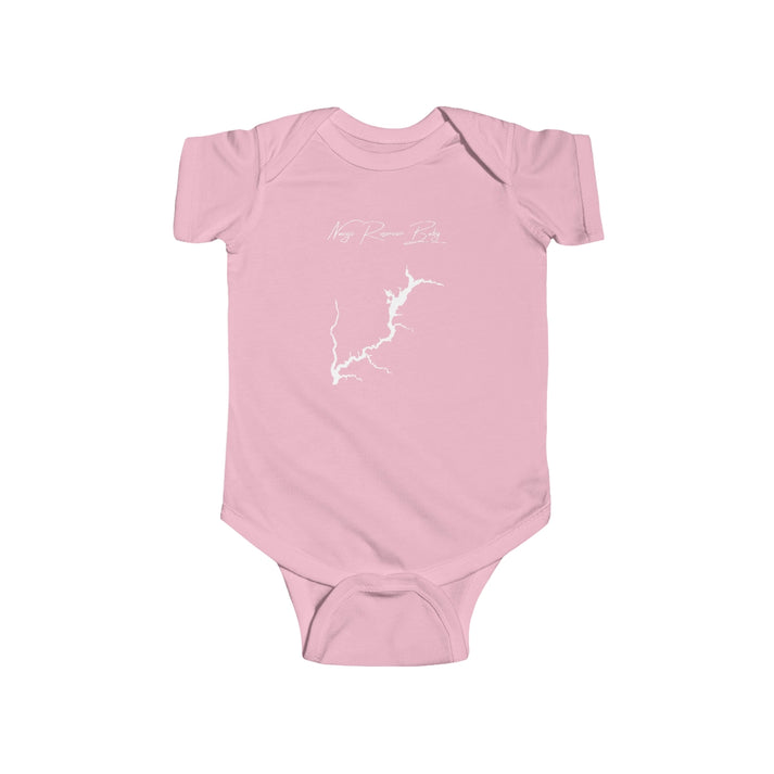 Colorado  Navajo  Reservoir  Onesie  front  position  view  from  front  pink.webp