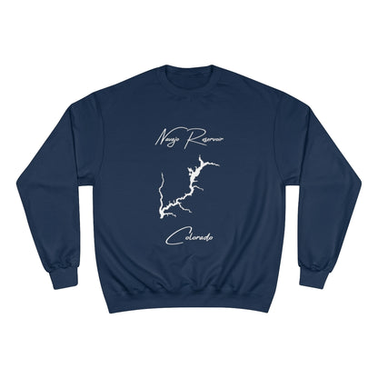Colorado  Navajo  Reservoir  Sweatshirt  front  position  view  from  front  navy.webp