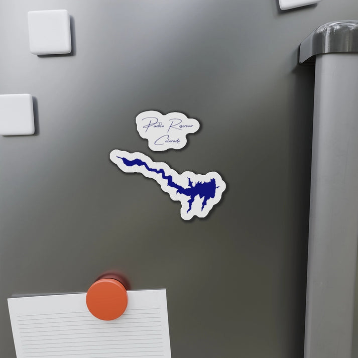 Colorado  Pueblo  Reservoir  Die  Cut  Magnet  front  position  view  from  context-1  4  x  4.webp