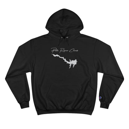 Colorado  Pueblo  Reservoir  Hoodie  front  position  view  from  front  black.webp