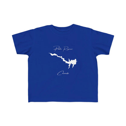 Colorado  Pueblo  Reservoir  Toddler  T-shirt  front  position  view  from  front  royal.webp