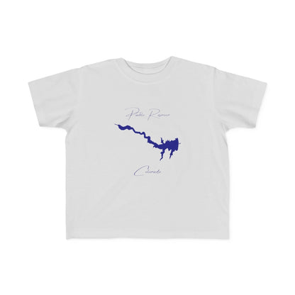 Colorado  Pueblo  Reservoir  Toddler  T-shirt  front  position  view  from  front  silver.webp