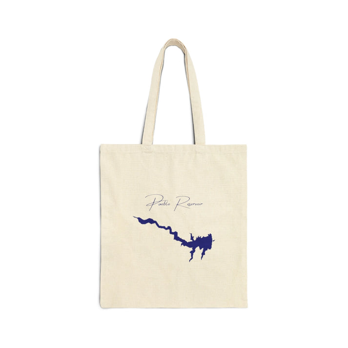 Colorado  Pueblo  Reservoir  Tote  Bag  back  position  view  from  back  15  x  16.webp