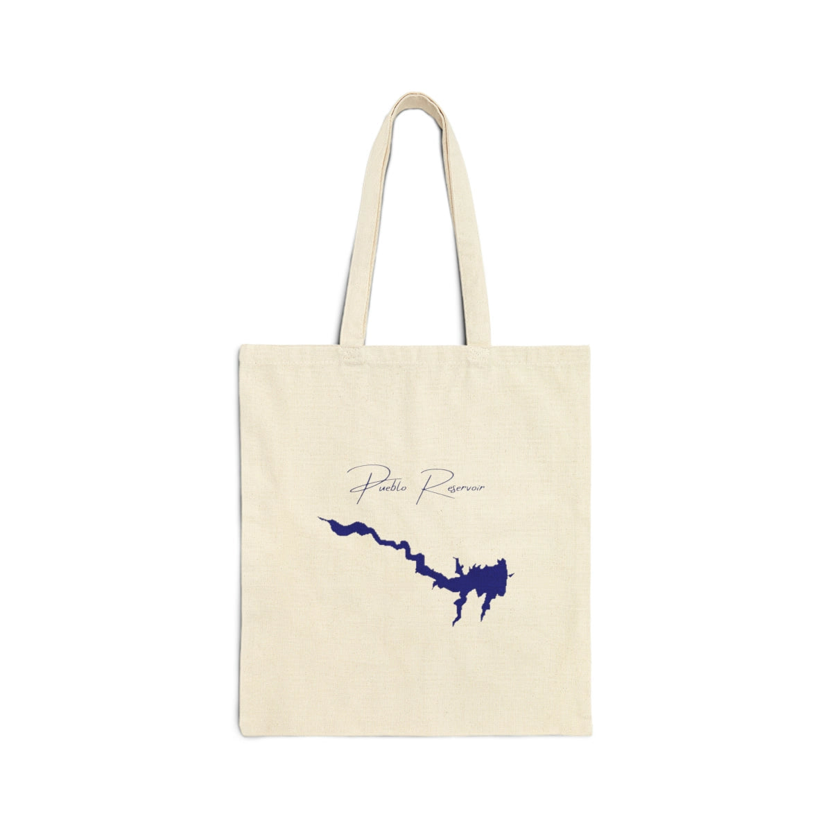 Colorado  Pueblo  Reservoir  Tote  Bag  front  position  view  from  front  15  x  16.webp