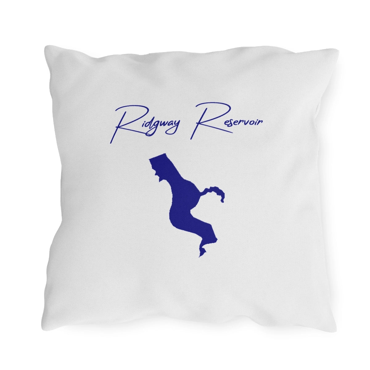 Colorado  Ridgway  Reservoir  Outdoor  Pillow  back  position  view  from  back  18  x  18.webp