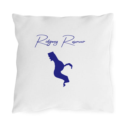 Colorado  Ridgway  Reservoir  Outdoor  Pillow  front  position  view  from  front  16  x  16.webp