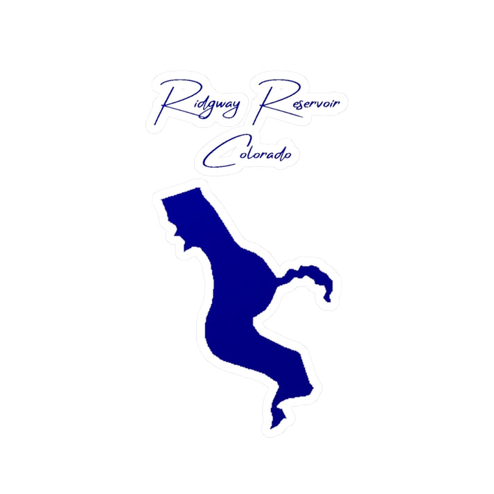 Colorado  Ridgway  Reservoir  Vinyl  Decal  other  position  view  from  front  4  x  6.webp