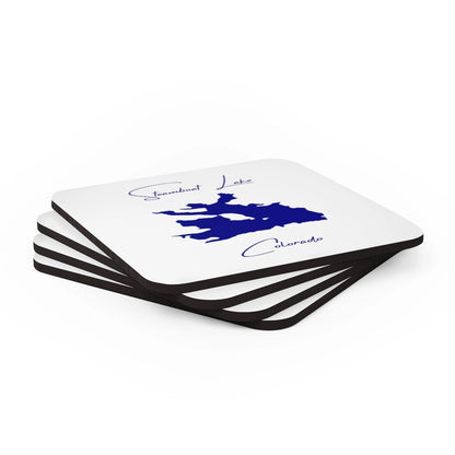 Colorado  Steamboat  Lake  Coaster  Set  front  position  view  from  stacked  3.75  x  3.75.webp