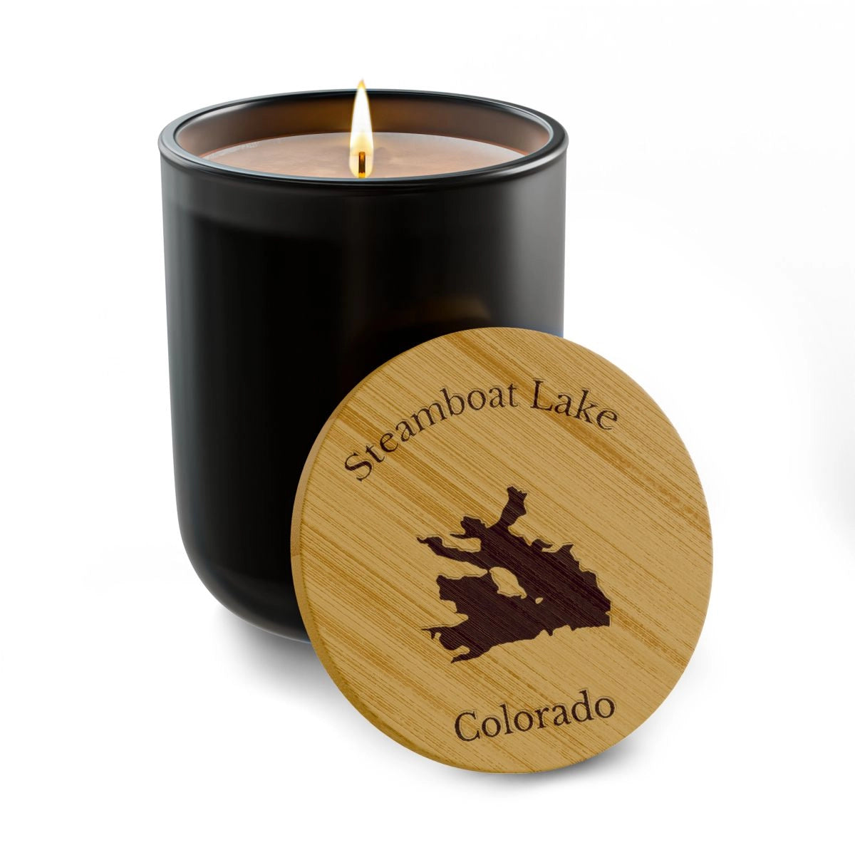 Colorado  Steamboat  Lake  Engraved  Candle  other  position  view  from  front  true  noir  (matte).webp