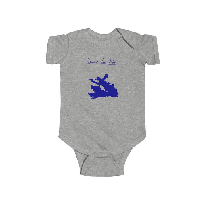 Colorado  Steamboat  Lake  Onesie  front  position  view  from  front  heather.webp