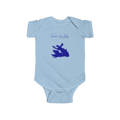 Colorado  Steamboat  Lake  Onesie  front  position  view  from  front  light  blue.webp