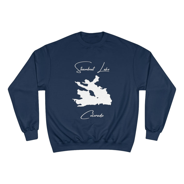 Colorado  Steamboat  Lake  Sweatshirt  front  position  view  from  front  navy.webp