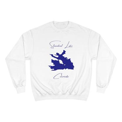 Colorado  Steamboat  Lake  Sweatshirt  front  position  view  from  front  white.webp
