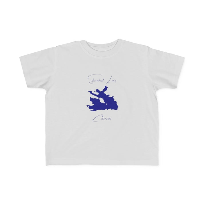 Colorado  Steamboat  Lake  Toddler  T-shirt  front  position  view  from  front  silver.webp