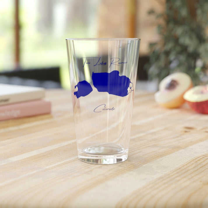 Colorado  Twin  Lakes  Reservoir  16oz  Pint  Glass  front  position  view  from  context-2  16oz.webp