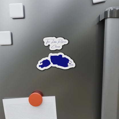 Colorado  Twin  Lakes  Reservoir  Die  Cut  Magnet  front  position  view  from  context-1  4  x  4.webp