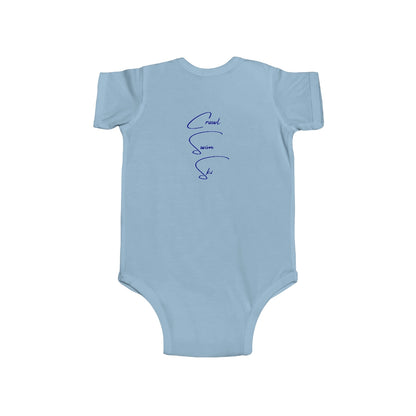 Colorado  Twin  Lakes  Reservoir  Onesie  back  position  view  from  back  light  blue.webp