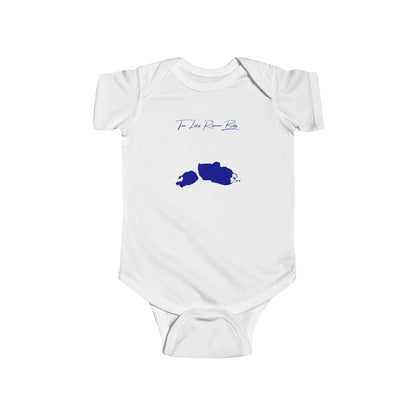 Colorado  Twin  Lakes  Reservoir  Onesie  front  position  view  from  front  white.webp