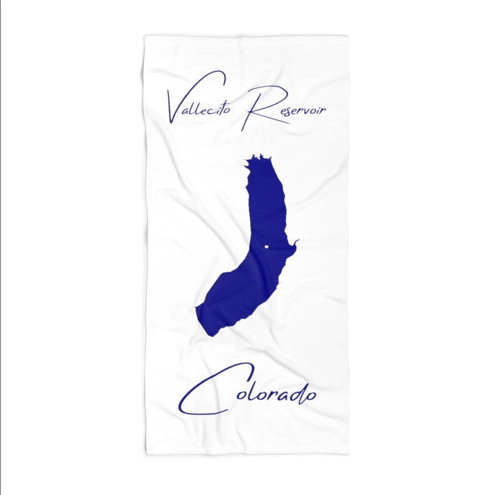 Colorado  Vallecito  Reservoir  Beach  Towel  front  position  view  from  front  36  x  72.webp