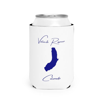 Colorado  Vallecito  Reservoir  Can  Koozie  front  position  view  from  front-2  white.webp