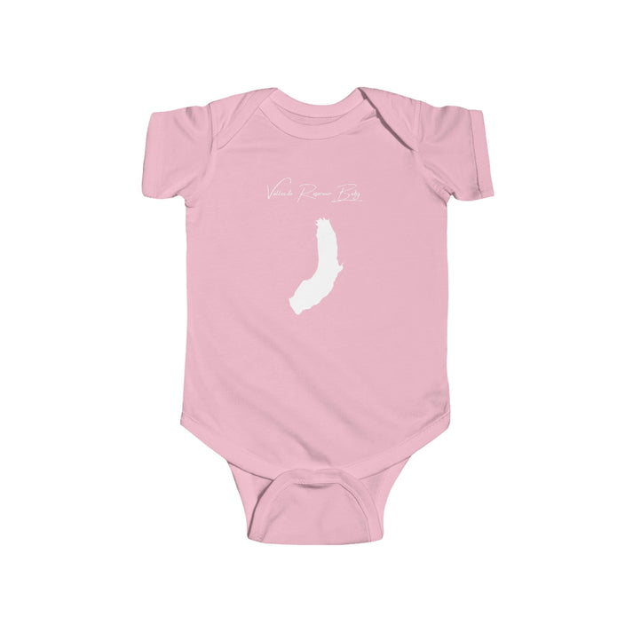 Colorado  Vallecito  Reservoir  Onesie  front  position  view  from  front  pink.webp
