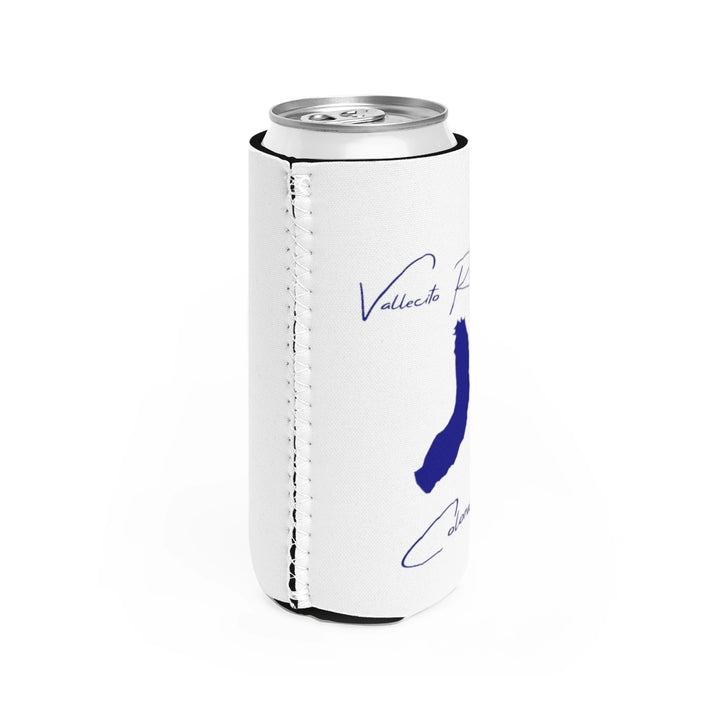 Colorado  Vallecito  Reservoir  Slim  Can  Koozie  all  position  view  from  right  white.webp