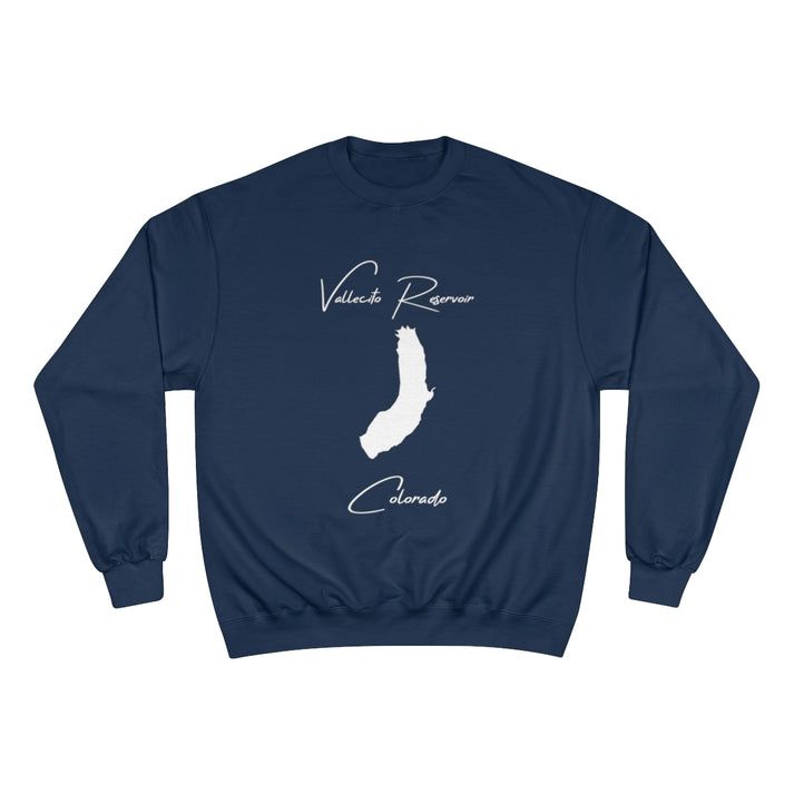 Colorado  Vallecito  Reservoir  Sweatshirt  front  position  view  from  front  navy.webp